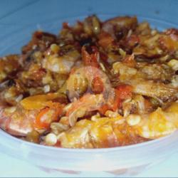 Udang Geprek Sambal Setan