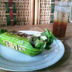 Nasi Bakar Seafood   Es Teh