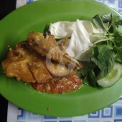 Ayam Kampung Goreng Dada   Nasi