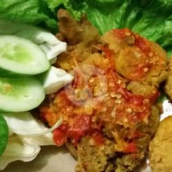 Ayam Geprek Ungkep - Sambal Matah