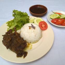 Nasi   Bebek Goreng Sambel Ireng