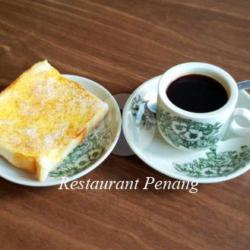 Paket Hemat : Kopi O  Roti Gula Mentega