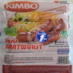 Sosis Kimbo Bratwurst ( Isi 6 )