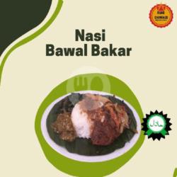 Nasi Ikan Bawal Bakar