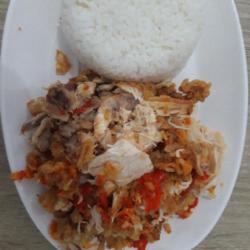 Paket 1. Ayam Krispy Geprek   Nasi   Es Teh