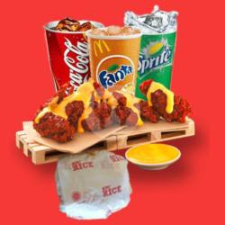 Paket Nasi Chicken Wings   Soda