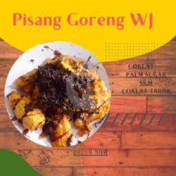 Pisang Goreng Tanduk Cokelat