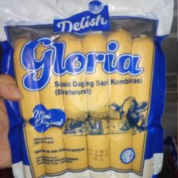 Gloria Sosis Sapi Bratwurst Isi 11