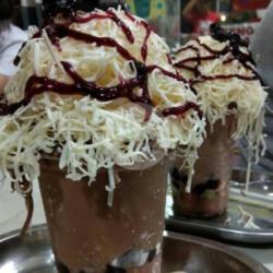 Pop Ice Coklat Blender Toping Keju