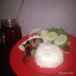 Paket Panas Ayam Bakar   Teh Pucuk