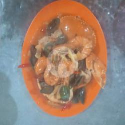 Kepiting   Udang   Kerang Ijo Masak Lada Hitam