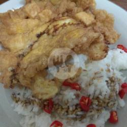 Nasi Tahu Telur Gimbal