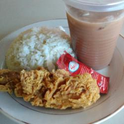 Promo Special. Nasi, Ayam Kntucky, Milo Es