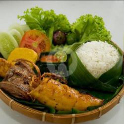 Nasi Timbel Cumi Kremes