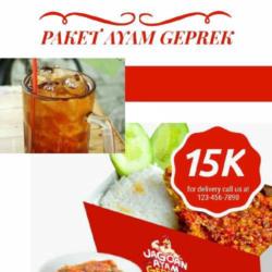 Paket Jagoan Ayam Geprek