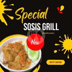 Rice Bowl Sosis Grill