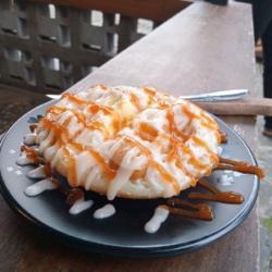 Surabi Telor Oncom Ayam Sosis Mayones