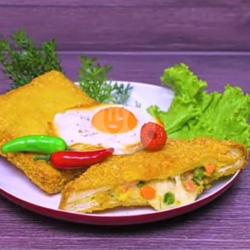 Roti Kroket Ala Gembul Keju Pedas