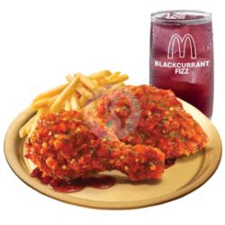 Panas 2 Fries Krispy Mcd Thai Sweet Chili, Med