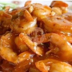 Nasi Udang Goreng Mentega (free Teh)