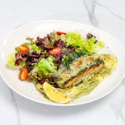 Baked Salmon Pesto