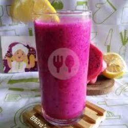 Juice Buah Naga   Lemon