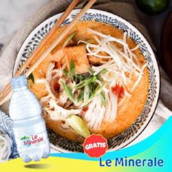 Paket Halal - Mie Laksa Singapore Chicken Special X Le Minerale 330ml