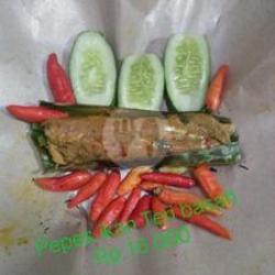 Pepes Ikan Teri Basah