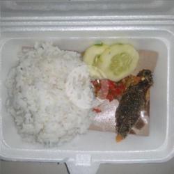 Nasi Bandeng Sambel Bawang