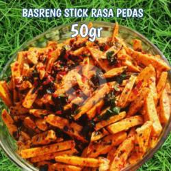 Basreng Stick Pedas Ukuran 50 Gram