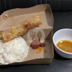 Nasi King Lumpia Bumbu Rendang