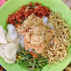 Nasi Rames Ayam Geprek