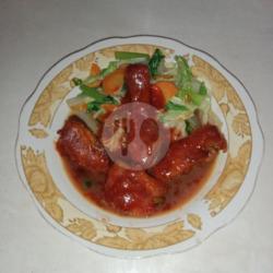 Ayam Kecap Sayur   Nasi Putih