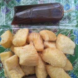 Singkong Crispy Original   Sambal Gula Merah