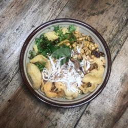 Bubur Ayam Daging Bnyak Di Tambah Hati Dan Ampela