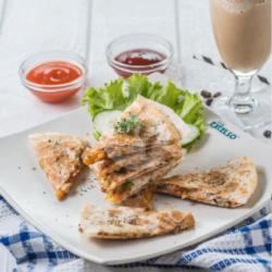 Chicken Mushroom Quesadilla