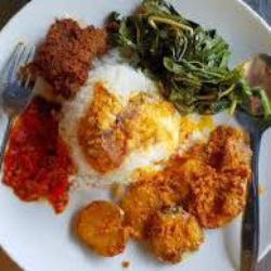 Nasi Rames Jengkol Balado