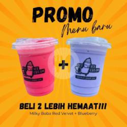 Combo Menu Baru Red Velvet   Blueberry