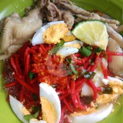 Mie Habang Kuah Telor,ceker,kepala Ayam