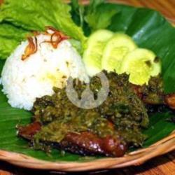 Nasi Liwet Sambel Penyet Ijo