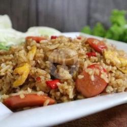 Nasi Goreng Mawut Sosis Bakso