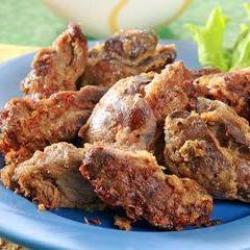 Ati Ayam Ampela Crispy 1 Porsi