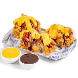 Korean Cheesy Buldak Crispy Chicken Fillet (3pcs)