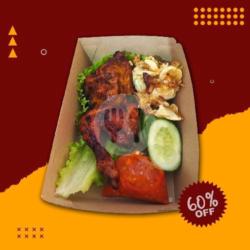 Combo Setengah Ekor Ayam Bakar Tanpa Nasi