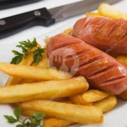 French Fries   Sosis Bratwurst