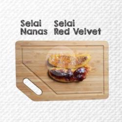 Pisang Bakar Selai Nanas Selai Redvelvet