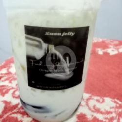 Fresh Milk Grass Jelly