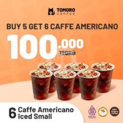 Buy 5 Get 6 Caffe Americano