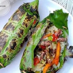 Nasi Liwet Bakar Cumi Dower