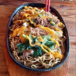 Mie Ayam Hot Plate Saus Keju